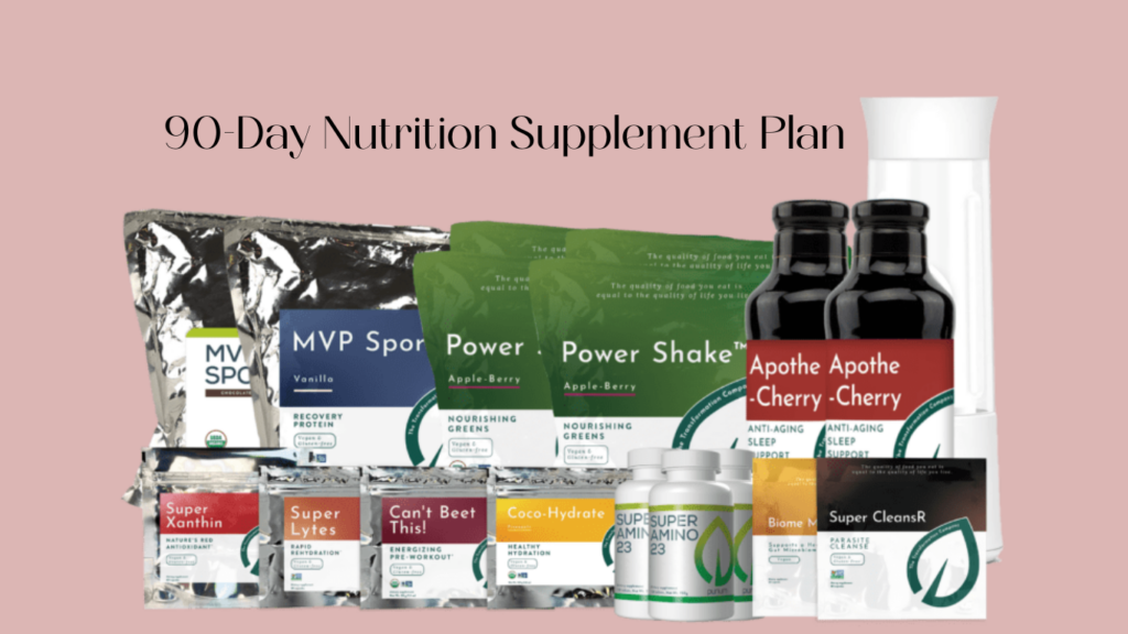 90-day nutrition supplement plan