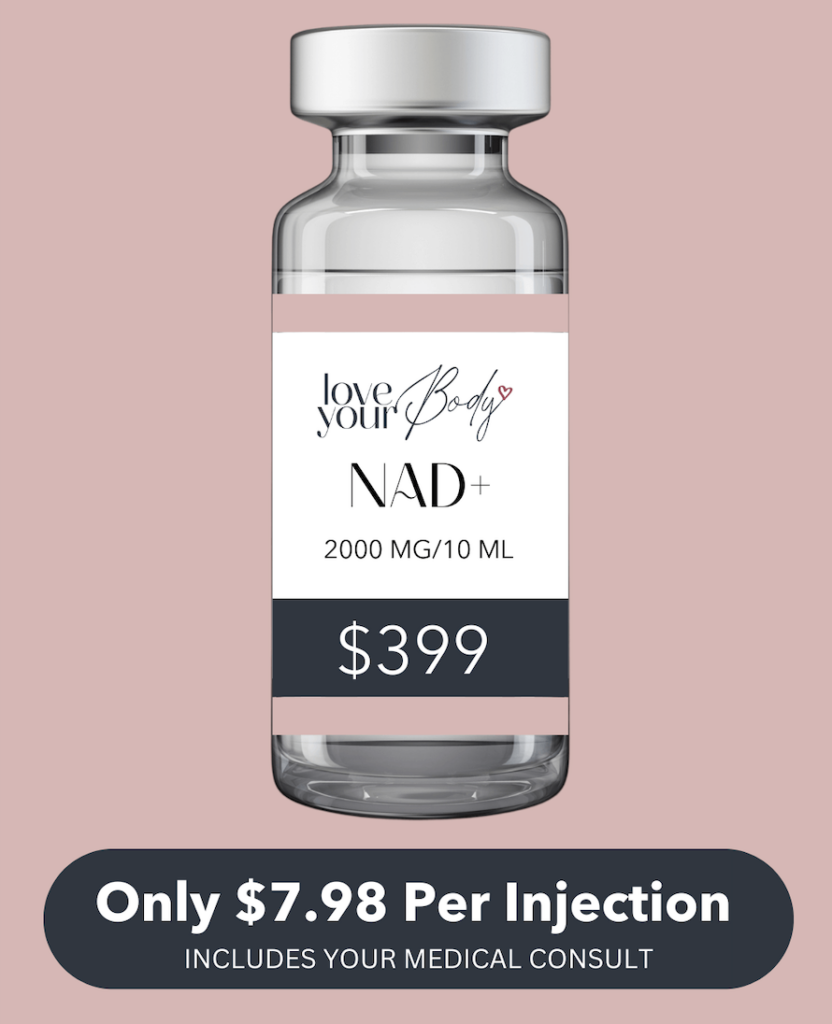 NAD+ Clearwater Injections Medical Spa Love Your Body